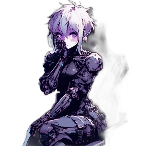robot, weapon, dress, staff transparent PNG cut-out