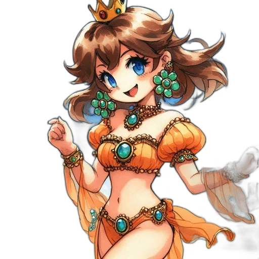 crown, dress, staff, jewelry transparent PNG cut-out