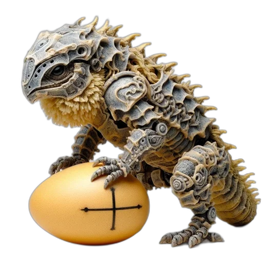 dragon, creature, animal, 3d render transparent PNG cut-out