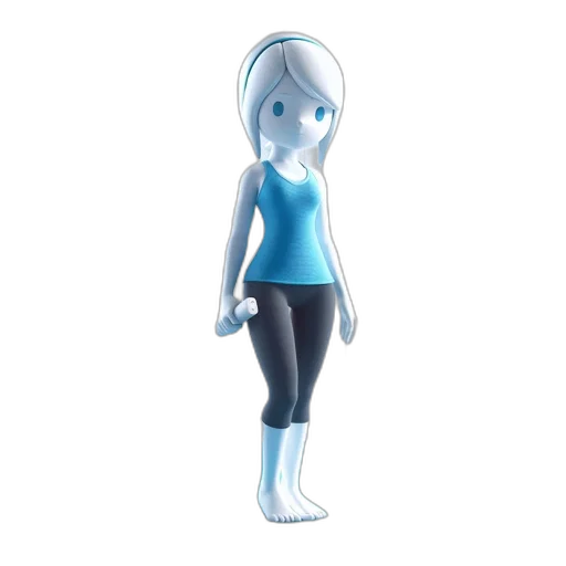 robot, dress, staff, creature transparent PNG cut-out