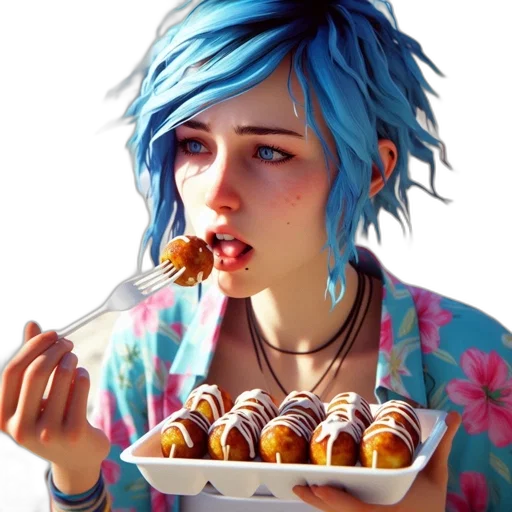 food, photorealistic, concept art, anime transparent PNG cut-out