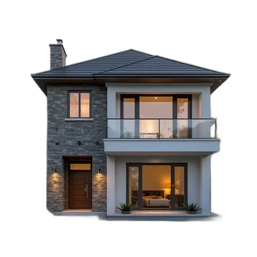 building, furniture, 3d render, photorealistic transparent PNG cut-out