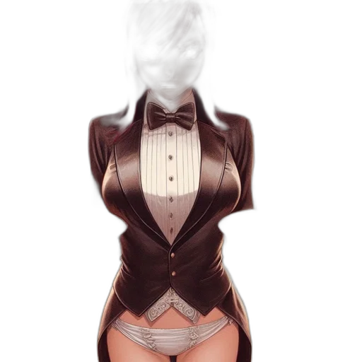 dress, staff, mask, robot transparent PNG cut-out