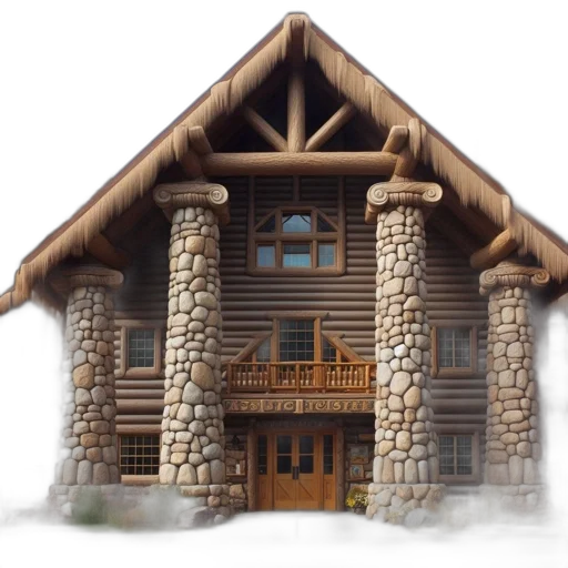 building, 3d render, concept art, photorealistic transparent PNG cut-out