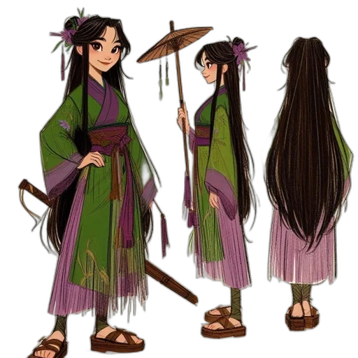 staff, concept art, fantasy art, anime transparent PNG cut-out