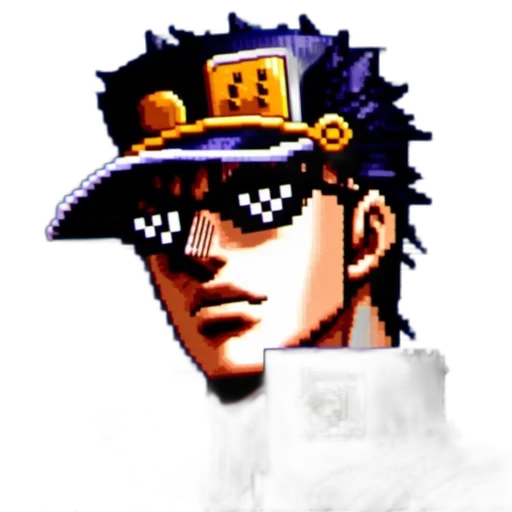 hat, staff, face, crown transparent PNG cut-out