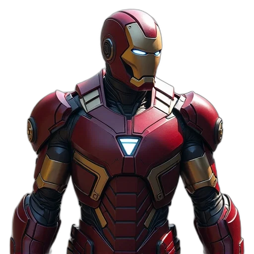 robot, 3d render, concept art, comic book art transparent PNG cut-out