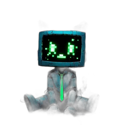 robot, mask, creature, weapon transparent PNG cut-out