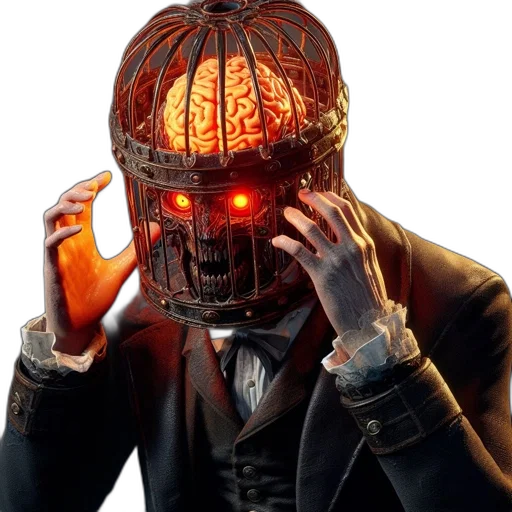 robot, mask, face, hat transparent PNG cut-out
