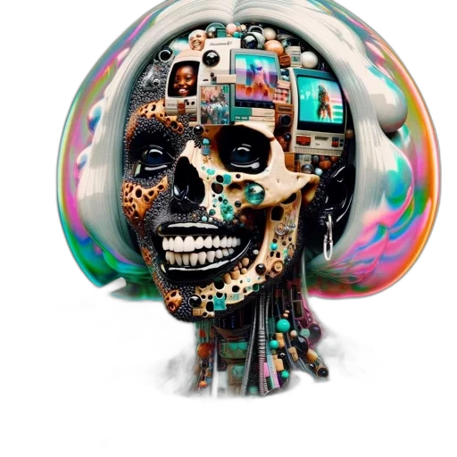 mask, robot, face, jewelry transparent PNG cut-out