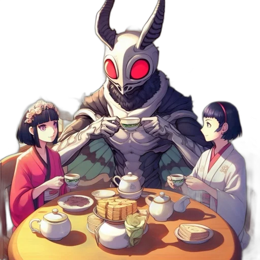 robot, mask, food, creature transparent PNG cut-out