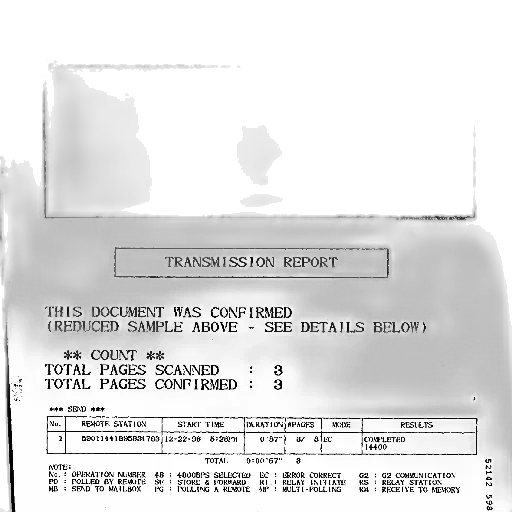 transmission, report, reduced, sample transparent PNG cut-out