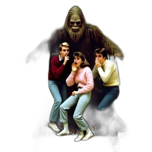 creature, jacket, concept art, fog transparent PNG cut-out