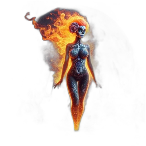 dress, mask, creature, concept art transparent PNG cut-out