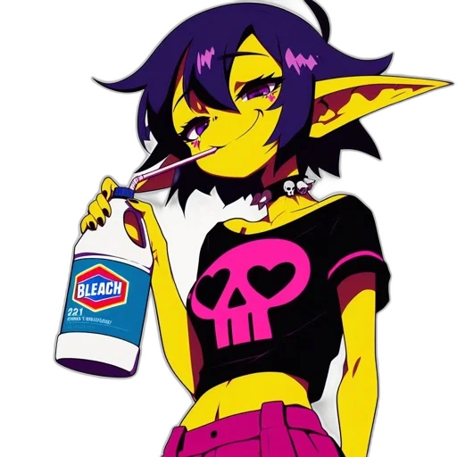 bottle, dress, jacket, creature transparent PNG cut-out