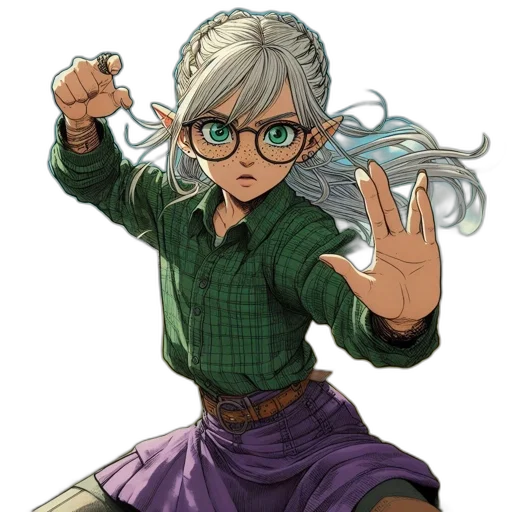 staff, weapon, animal, hair transparent PNG cut-out