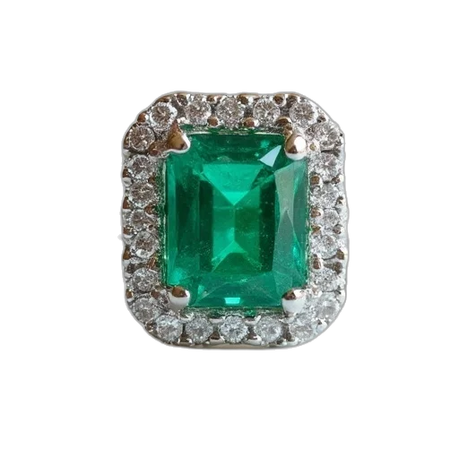jewelry, crown, green, 14k transparent PNG cut-out