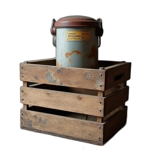 furniture, earth tones, weathered, wooden transparent PNG cut-out