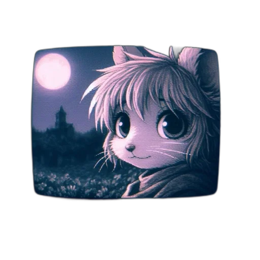 creature, animal, fantasy art, anime transparent PNG cut-out
