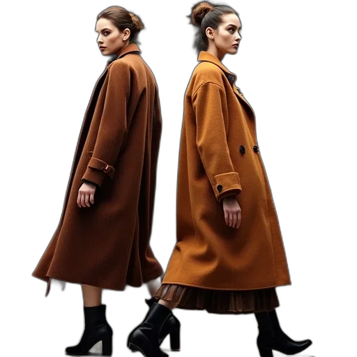 jacket, concept art, photorealistic, earth tones transparent PNG cut-out