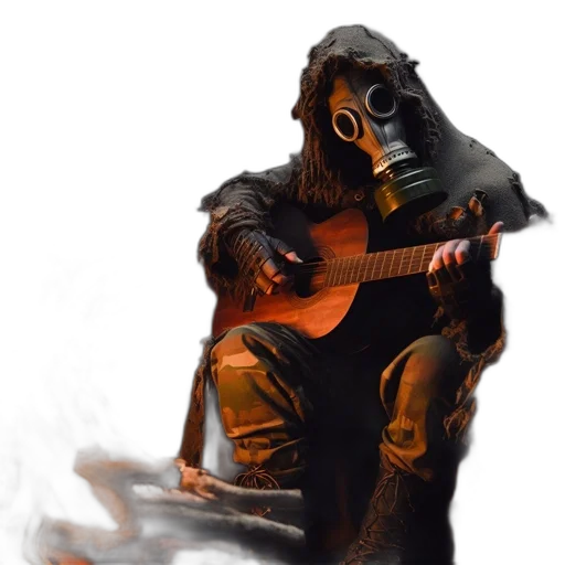 mask, jacket, creature, face transparent PNG cut-out