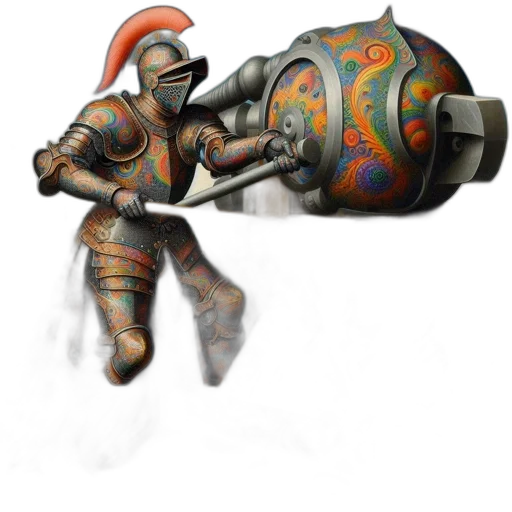 weapon, robot, staff, sword transparent PNG cut-out