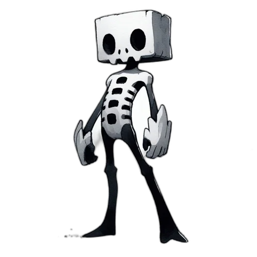 robot, creature, staff, animal transparent PNG cut-out