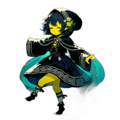staff, mask, weapon, jacket transparent PNG cut-out