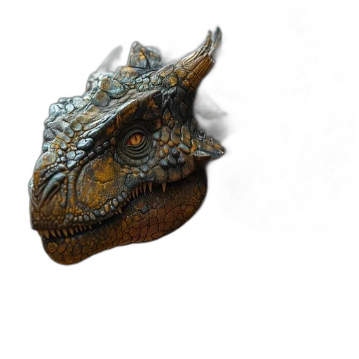dragon, mask, hat, creature transparent PNG cut-out