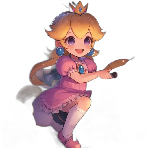 staff, crown, dress, weapon transparent PNG cut-out