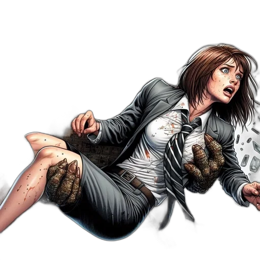 jacket, comic book art, concept art, photorealistic transparent PNG cut-out