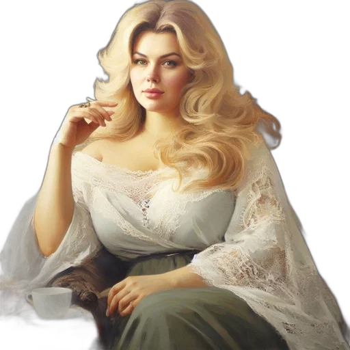 dress, jewelry, crown, face transparent PNG cut-out