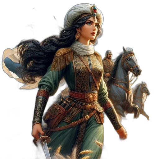 fantasy art, concept art, comic book art, pixel art transparent PNG cut-out