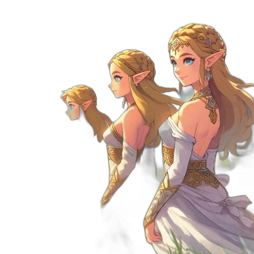 dress, crown, fantasy art, concept art transparent PNG cut-out