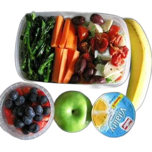 food, healthy, lunch, box transparent PNG cut-out