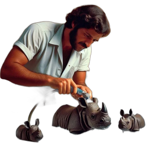 animal, staff, photorealistic, concept art transparent PNG cut-out