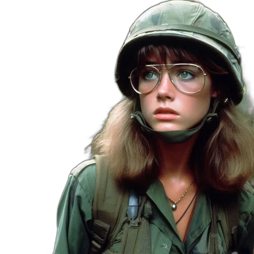 dense, forest, soldier, fatigues transparent PNG cut-out
