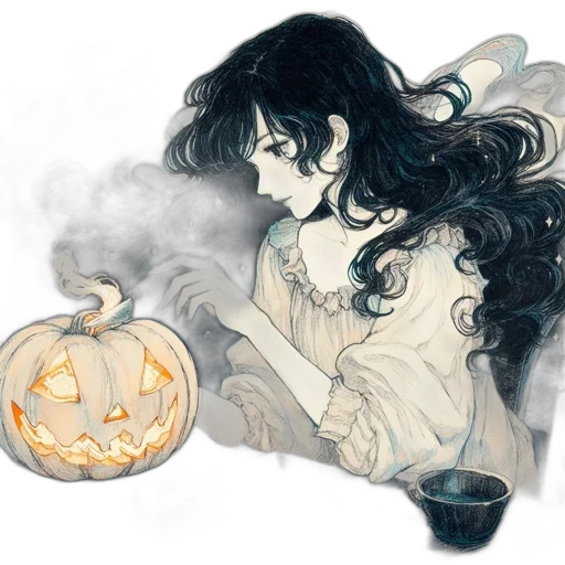 mask, watercolor, fantasy art, concept art transparent PNG cut-out