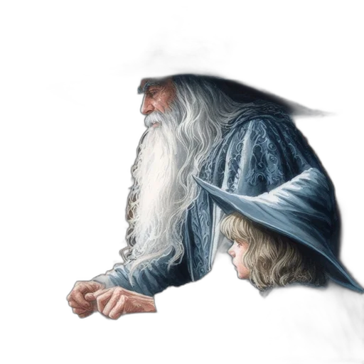 dragon, hat, sword, fantasy art transparent PNG cut-out