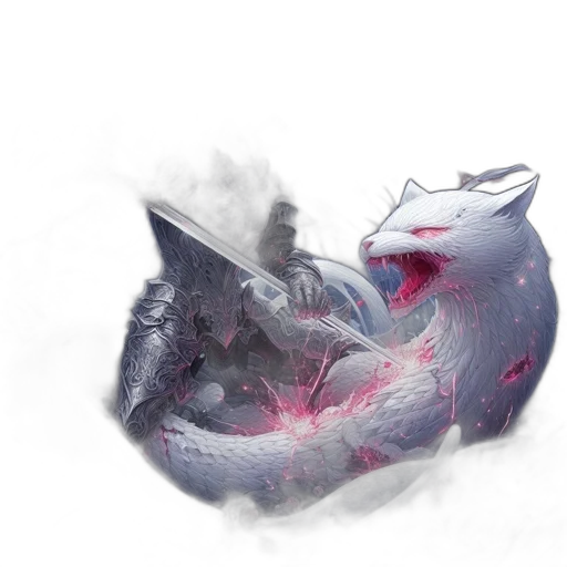 dragon, creature, animal, weapon transparent PNG cut-out