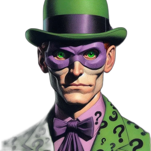 mask, hat, face, comic book art transparent PNG cut-out