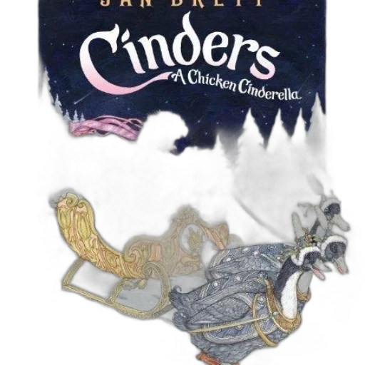 whimsical, illustration, chicken, cinderella transparent PNG cut-out