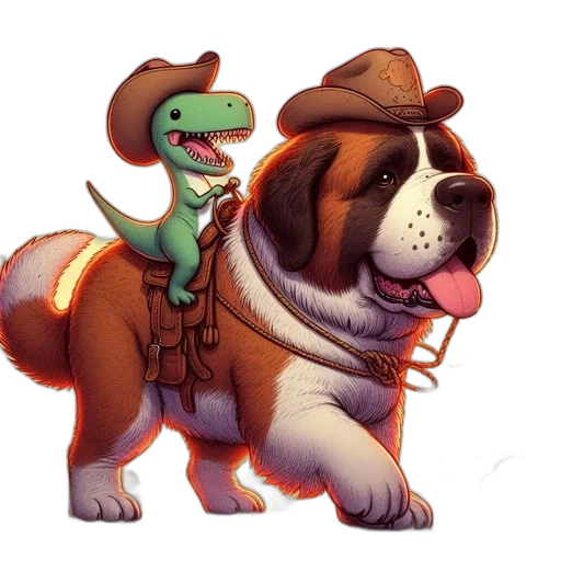 hat, animal, staff, dragon transparent PNG cut-out