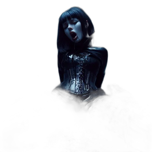 dress, mask, robot, face transparent PNG cut-out