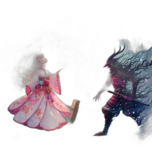 dress, concept art, fantasy art, watercolor transparent PNG cut-out