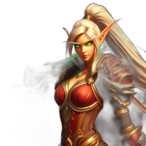 fantasy art, concept art, 3d render, photorealistic transparent PNG cut-out