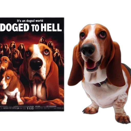 poster, promotes, film, about transparent PNG cut-out