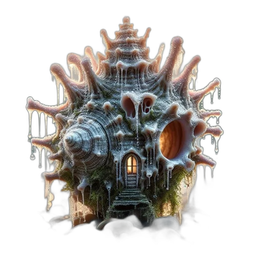 crown, building, concept art, fantasy art transparent PNG cut-out