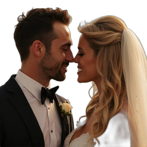 nick, rachel, simpson, heading transparent PNG cut-out