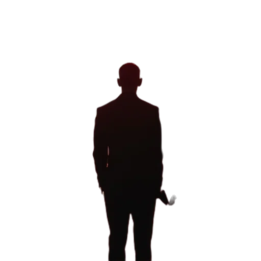 staff, jacket, robot, face transparent PNG cut-out